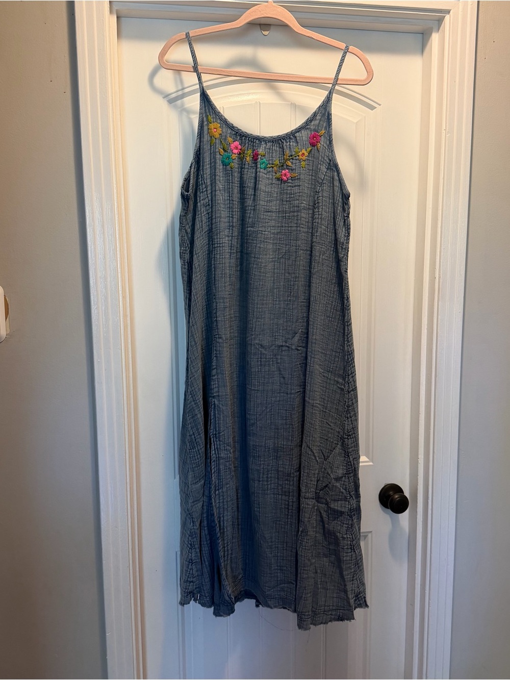 NWOT Natural Life Cosette Embroidered Maxi - Picture 5 of 6